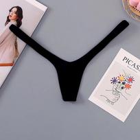 Naujos gilios V formos stringai moterims Kvėpuojantys Linijiniai Seksualūs Karšti Juosmens Mini Kelnaitės Bikini Dugnas Stringai Moteriškos Kelnaitės Moteriškas Apatinis Trikotažas L balta