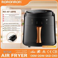 8L Large Capacity Air Fryer Electric Oven for Home Use black