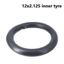 12 Inch Inflatable Tire & Inner Tube for Bicycle, Scooter, and Stroller (12x2.125) gray