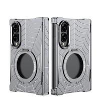 Samsung Z Fold8 Ultra Metalinis Dirželis Voratinklio Laikiklis Dėklas Samsung Z Fold8 white
