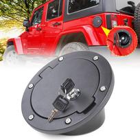 Priedai Jeep Wrangler JK & Unlimited 2007-2018 2017 2016 ABS kuro durelių dangtelio užrakinimo dujų bako dangtelių dangteliai automobiliui red