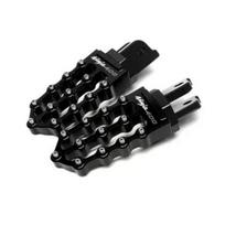 For Kawasaki NINJA400 NINJA 400 2018    Motorcycle Accessories Front Footpegs Foot Rest Peg pilka