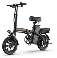 URLIFE F1L Sulankstomas elektrinis dviratis suaugusiems 48V7.5AH baterija 350W variklis elektrinis dviratis 14 colių padangos miesto priemiestinis elektrinis dviratis juoda