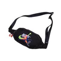 Jordan Polyester Crossbody Bag, Sling Bag, Fanny Pack Regular Unisex Black Jordan 9A0260-407 juoda
