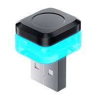 USB Car Ambient Lighting, Interior Light Wireless Multi-Mode Night Light, For All Cars and See description mėlyna