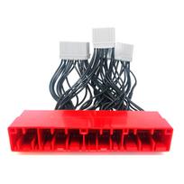 Vehicle Accessory OBD2A to OBD1 Jumper Harness Adapter for Civic Jumper Conversion Wiring Wire Assembly 1 black