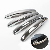 FUNDUOO, skirtas Opel Zafira B 2006-2011 Opel Zafira Tourer C 2012-2018 Vauxhall New Chrome automobilio durelių rankenos dangtelio apdailos lipdukas gray