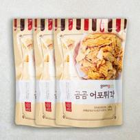 GomGom Sūrus keptos žuvies mėsos užkandis 100g x 3 pakeliai beige