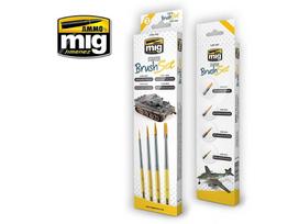 AMMO MIG - STARTER BRUSH SET (Teptukų komplektas), 7602