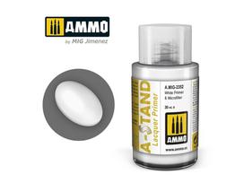 AMMO MIG - A-Stand gruntas White Primer & Microfiller, 30 ml, 2352