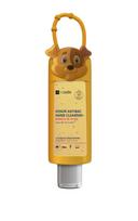 HISKIN Antibac Hand Cleanser+ Biocidal Hand Gel su persikų kvapu - šunims (75ml butelis + dėžutė)