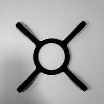Universal Gas Stove Rack Wok Ring Premium Anti Slip Iron for All Size Woks Pans Home Kitchen Daily Cooking Cookware Part A2 white