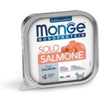 MONGE Monoproteico "Solo"  konservuotas pašaras su lašiša šuniukams, 150 g