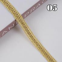 12 Meter Tassel Fringe Trimmin 1.2cm Width Lace Trim Ribbon For Sewing Curtain Sofa Pillow Home Upholstery DIY Decor Accessories 12M gray