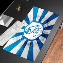 Blue Sheffield With Owl  Mouse Pad, Rubber Base, Mouse Pad for Gamers and Office Use, Gaming Desk , Easy To Clean Mat Christmas fan gifts 30cmx60cm（11.8x23.6inch）