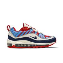 Nike moteriški Air Max 98 'Liepos 4-oji' (moterų dydžiai) Summit White / Blue Void Bėgimo bateliai AH6799 112 39.0 gray
