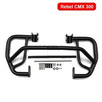 CMX300 CMX500 motociklo greitkelio buferio variklio apsauga, tinka HONDA Rebel CMX500 300 2017-2022 susidūrimo juostos kaskadininkų narvelio apsaugai REBEL CMX 500 black