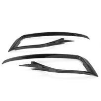 For VW Golf 7.5 MK7.5 2017 ~  VII Facelift Front Bumper Fog Light Grille Cover Trim Wind Knife Razor Style Canards Custom juoda