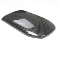 Car Center Console Seat Armrest Box Cover Central Arm Rest Storage Trim Accessories for Toyota RAV4 carbon fiber black