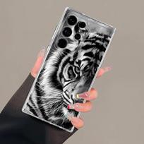Phone Cover Case for Samsung Galaxy S26 S23 Ultra S20 Plus Note 20 Ultra 10 S21 S24 S25 Edge S22 FE Cool Tiger Galaxy Note20 black