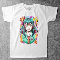 Manga Anime 009 Childrens/Kids Adult t shirts/t-shirts 100 white