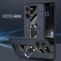 Dėklas POCO X8 Pro Max su magnetiniu žiedu, stoveliu, atsparus smūgiams, odinis dangtelis Redmi Turbo 5Max, avikailio, apsaugantis nuo kritimo korpusas Redmi Turbo 5Max ruda