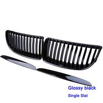 Kidney Front Bumper Grille Racing Air Inlet Grill Fit For BMW BMW 3 Series E90 2005-2008,Not M3,Performance Look Car Kidney Grille 2 black