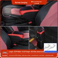 2019 Toyota Yaris Armrest Box: Special Overseas Edition gray