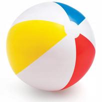 Pripučiama spalvota paplūdimio kamuolys 51cm Intex Spalvota