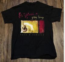 Gipsy Kings Band Love & Liberte Unisex T-Shirt Cotton L brown