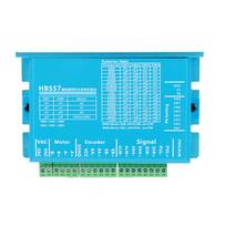 HBS57 Hybrid Servo Driver AC20-80V/DC24-70V Hybrid Servo Motor Driver Encoder 1000 Lines 2-Phase for Nema23/Nema24 Stepper Motor as show