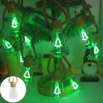 1Pc New Hemp Rope Light String Ambient Light Outdoor Waterproof Camping Solar Garden Copper Wire Light Christmas Bulb Light