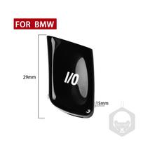 BMW E46 1998-2004 M3 VO I/O mygtuko vairo valdymo dangtelio apdailos dekoracija Automobilio priedai mėlyna