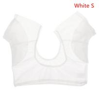 Transparent Mesh Ultra-Thin Vest Absorbent Deodorant Pad Women T-Shirt Washable Sweat Proof Under Top With Underarm Sweat Pads M juoda