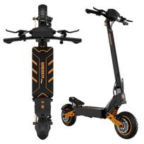 Tereninis elektrinis paspirtukas Kamikaze G2 Max, 2 × 1000 W, 50 km/h, 100 km, 10 colių ratai