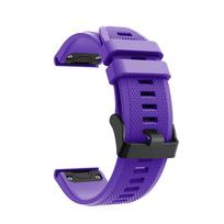 Garmin Fenix 8 47mm Watch Band - Soft Silicone, 22mm violetinė