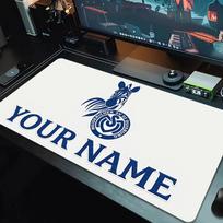Custom Name MSV Duisburg Mouse Pad Large Gaming Table Cushion Non-slip Laptop Tablet Big Mousepad XXL Mat Mini PC Playmat With Lock edge_XIA 30cmx60cm(11.8x23.6inch) black