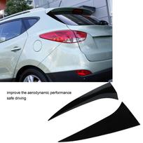 2 vnt. Blizgus juodas galinio lango šoninis spoileris-sparnas Automobilio priedai Pakeitimas Hyundai IX35 2010–2017 gray