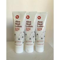 3 vnt. Forever Living Aloe HEAT LOSJONAS 118ml Raminantis masažinis losjonas
