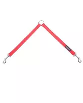 Amiplay Coupler pavadėlio jungtis dviems šunims, raudona, S