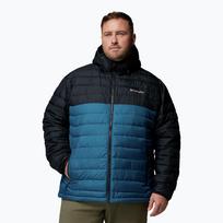Vyriška striukė Columbia Powder Lite II Hooded phoenix blue/black