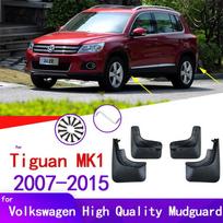 Car Mud Flaps For Volkswagen VW Tiguan MK1 AD1 5N 2007-2015 Mudguards Splash Guards Fender Mudflaps juoda