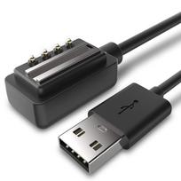 USB įkrovimo laido spaustuko laikiklis, skirtas Suunto Spartan Ultra HR Spartan Sport Wrist HR,Suunto juoda