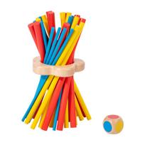 Spalvingi pagaliukai balansavimo žaidimas Montessori žaislas mediniai atitikimo žaislai smulkiosios motorikos įgūdžiai matematikos mokymasis edukaciniai žaislai vaikams multi