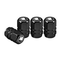 New style Styling Wheel Tire Valve Air Stem Cap Dust Covers, Suitable for Skoda Models (Fabia Yeti Octavia Enyaq Scala Superb) wsjn67 black