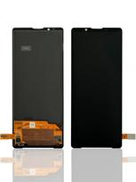 Compatible with Sony Xperia 5 V (Original) Display (Screen) black