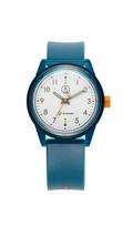 CITIZEN Q&Q Smile Solar Analoginis laikrodis, Uretano dirželis, 10 ATM Vandeniui atsparus modelis R02A-002VK, Egiptietiškas mėlynas white