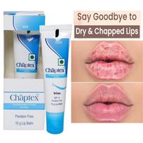 Chaptex lūpų balzamas SPF 15 (10gm) Padaro lūpas minkštas ir glotnias