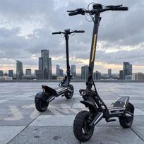 2026 Naujiena J2Max 120OW Elektrinis paspirtukas Visureigis Suaugusiems 11 colių ratai Dviguba pakaba 4BV 18.2Ah JAV sandėlyje Paruoštas siuntimui