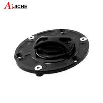 Motociklo CNC kuro bako dangtelis Dujų alyvos bako dangtelis Benzino dangtelis Aprilia RS125/RS250 RSV1000 Mille Shiver 750 Tuono juoda